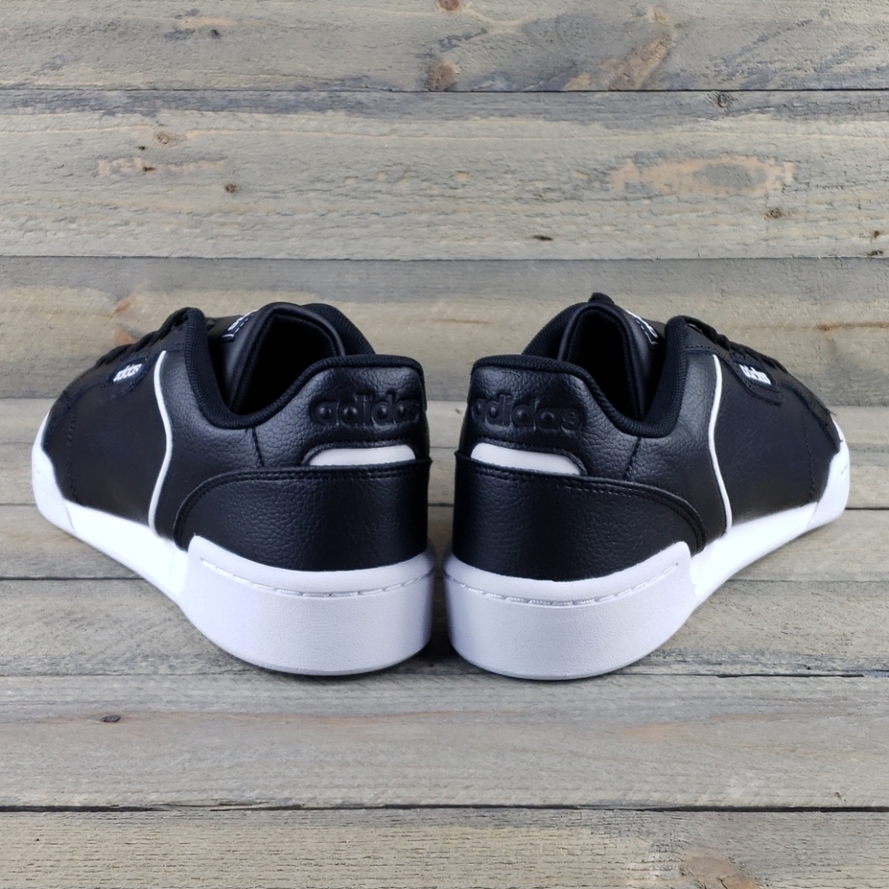 adidas Roguera Women's Training Leather Shoes Black/White - Picture 4 of 8